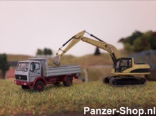 Bagger, Baufahrzeuge. Spur N