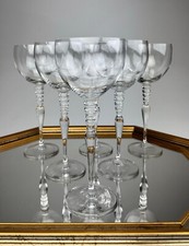 Vintage-Set aus 6 Weingläsern