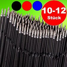 10-12 x Kugelschreiberminen Mine Kugelschreiber Kuli schwarz rot blau Medium
