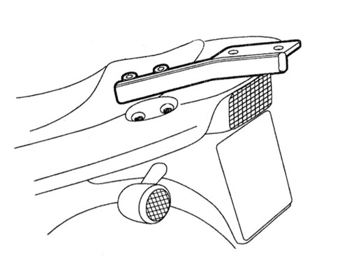 Shad top box rack - top,