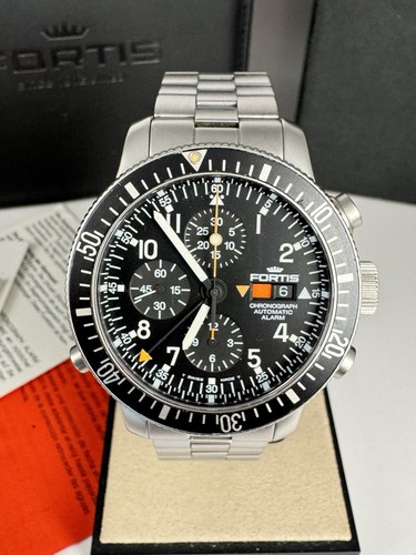 Fortis alarm chronograph - fortis,