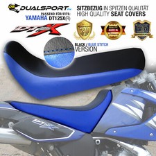  Sitzbezug, Seat Cover, Coprisedile passend für  YAMAHA DT 125 X BLUE by DSFX