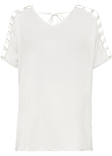 Shirt mit cut outs - cut-outs,