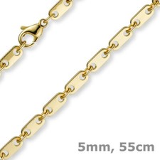 5mm kette collier plattenkette - kette,
