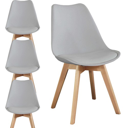 Set 4er design stuhl mit - design,