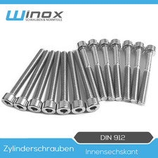 Zylinderschrauben DIN 912  M3