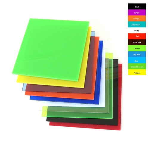 Farbige acrylglas scheibe - farbige,