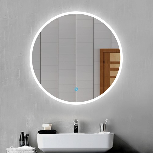 Led wandspiegel rund mit - 60,