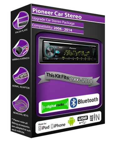 Ford smax dab - radio,, pioneer