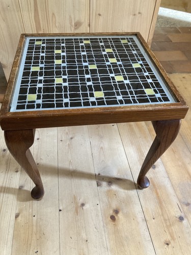 Vintage mosaik blumenhocker - vintage,