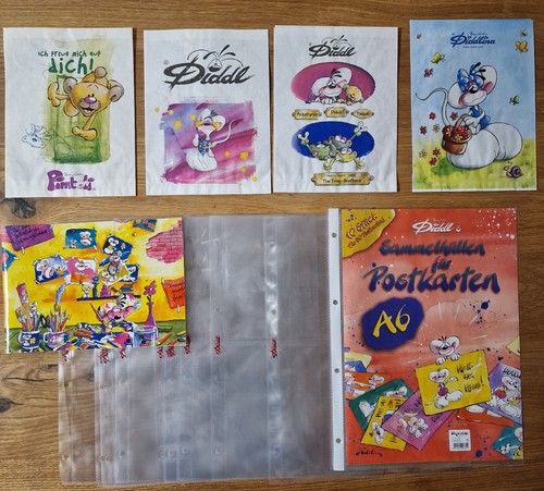 Diddl hüllen für postkarten - hüllen,