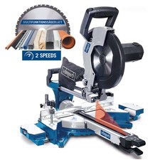 Scheppach Zugsäge Kappsäge Gehrungssäge Multifunktionssägeblatt Laser HM110MP 