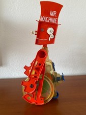 Ideal Roboter Spielzeug 70 er mechanisch Mr. Machine , space toy, robot