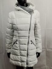 JEAN PASCALE DAMEN KAPUZEN STEPPJACKE DESIGNER JACKE Mantel  MODERN  TRENDY M 38