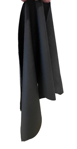 Echtleder lederstück schwarz - lederstück,