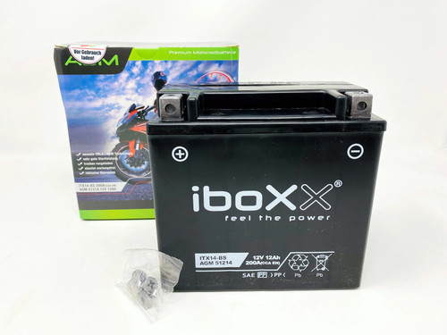 Motorrad batterie ytx14 - batterie, ytx14-bs
