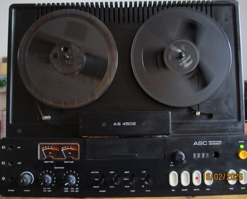 Asc tonbandgerät 4502 mit - asc,