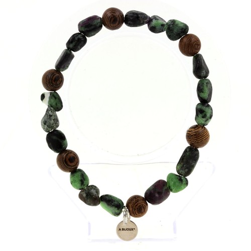 Epidot perlenarmband aus - perlenarmband,