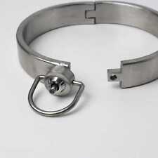 Bondage Heavy Edelstahl Halsband Halskragen Neck Collar Choker Manschetten BDSM
