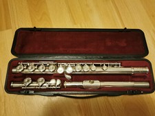 Querflöte Yamaha 211SII gebraucht, neu überholt, geschlossene Klappen