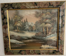 Ölgemälde Leinwand signiert