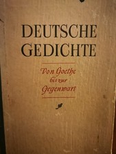 Deutsche Gedichte–Von Goethe