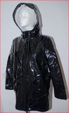 Hoch Glanz PU Regenjacke +