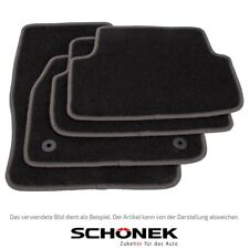 SCHÖNEK Veloursmatten Textilmatten Fußmatten für OPEL CORSA C 08.2003-09.2006