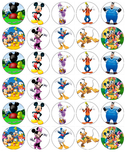 Mickey mouse clubhaus cupcake - mickey,