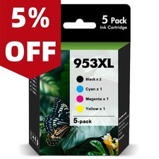 1-5 XXL Patronen für HP 953 XL OfficeJet 7720 7730 7740 8210 8710 8715 8720 8730