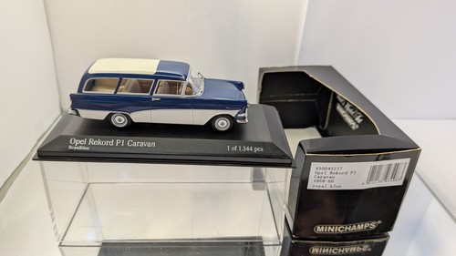 Minichamps opel rekord p1 - minichamps, 1:43