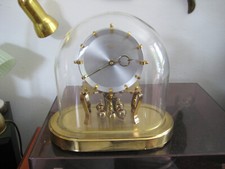 Kundo Jahresuhr Drehpendel Glas Messing mechanisch 6/53W34