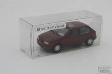 Klarsichtverpackung Faltschachtel Modellautos Maßstab 1:43 - 110x40x45mm Neuheit