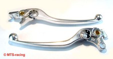 1 Paar Bremshebel Kupplungshebel Suzuki GSF 1200 GSF1200 Bandit Bj. 01-05 silber