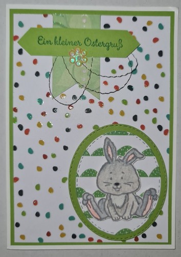 Stampin osterkarte - stampin, up,