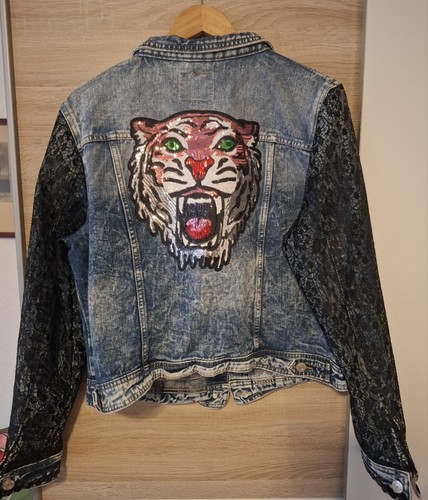 Jeansjacke unikat 46 - unikat,,