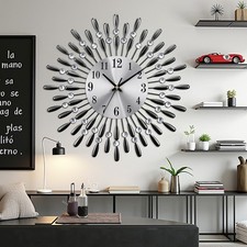 Silber Wanduhr Dekouhr 15