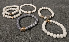 NEU 6 Armbänder Set Perlen