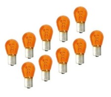 Autolampe Blinkerbirne P21W 12V BA15s Orange Gelb Gegenüberliegende Pins Halogen