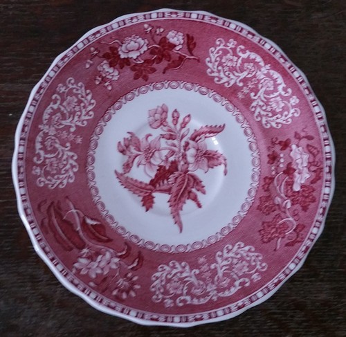 Untertasse 3cm spode pink - untertasse,