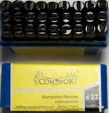 Schlagbuchstaben 4/5/6/8 mm