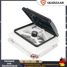 Dachfenster Dachluke 28cm Dachhaube Wohnmobil Mit 12V Ventilator DE