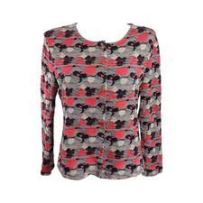 2004 Vintage Vivienne Westwood Wolford Poker Cards Cardigan Pullover Sweater L