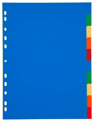 Ringbuch register 10tlg - ringbuch, /