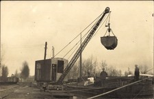 Foto Ak Baustelle, Deutsche