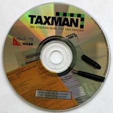Für Sammler: CDROM Taxman Einkommensteuererklärung 1996