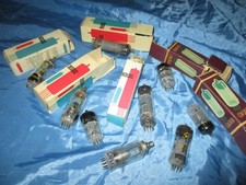 9  Röhren für Radio - bzw. Fernseh - Geräte , DDR / Nostalgie Technik , Rarität