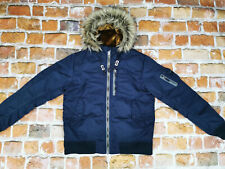*SCHOTT BROS NEW YORK BOMBER USA WINTER JACKE*ARMY TYPE U*NAVY BLAU*GR L*TIP TOP