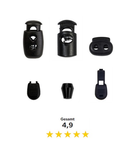 Kordelstopper kunststoff - kordelstopper,