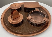 Messing Raucherset 5tlg